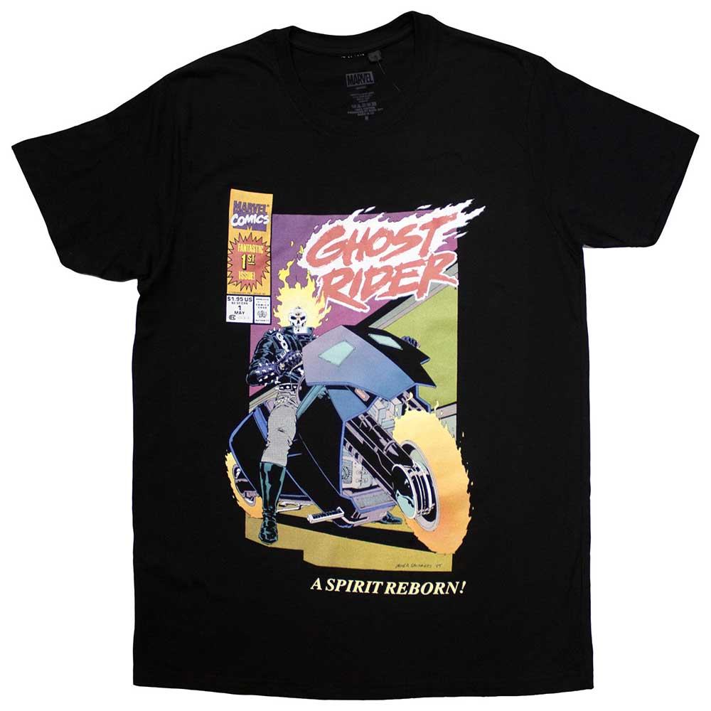 Marvel Comics T-Shirt: Ghost Rider Spirit Reborn Comic Cover