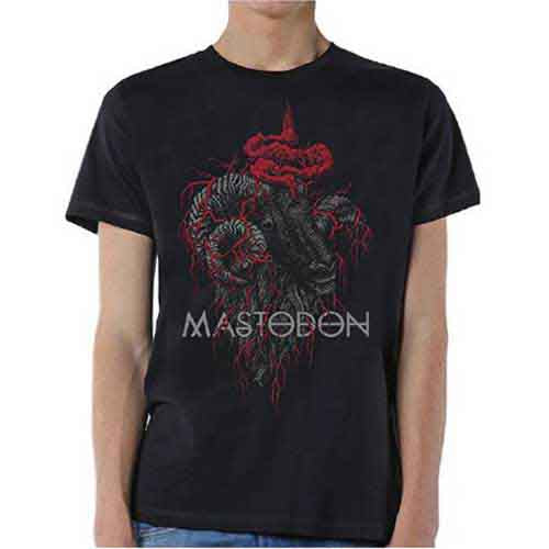Mastodon T-Shirt: Rams Head Colour