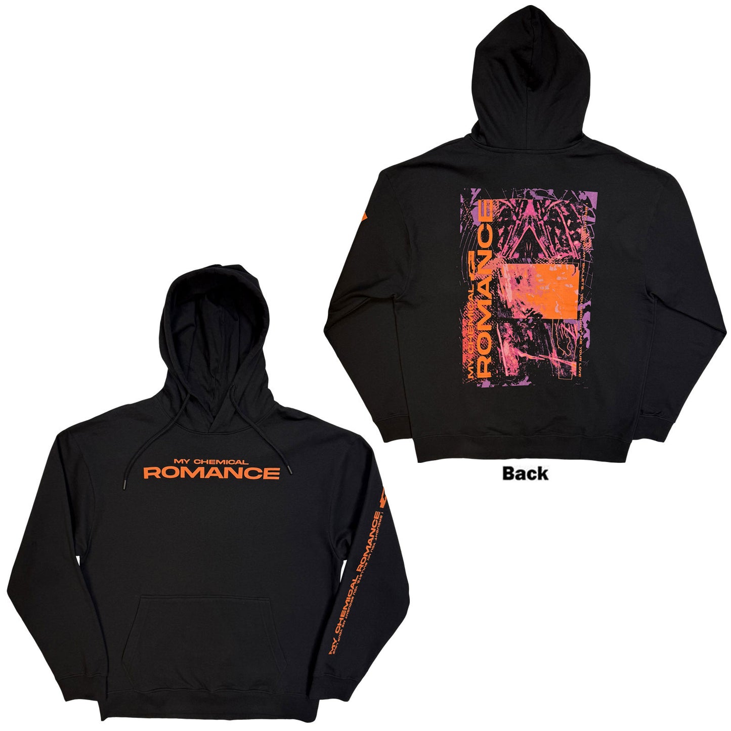 My Chemical Romance Pullover Hoodie: Romance Bullets
