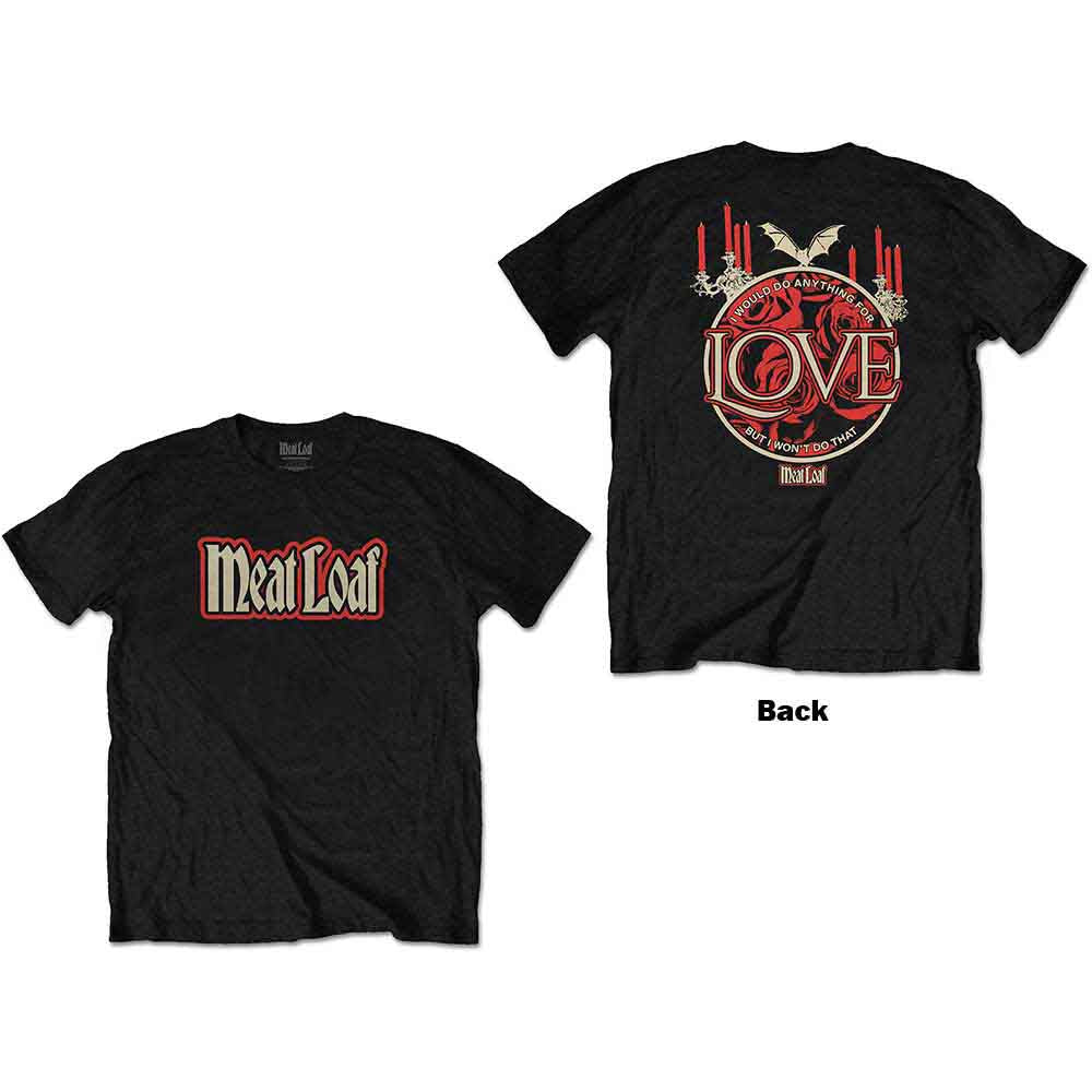 Meat Loaf T-Shirt: Roses
