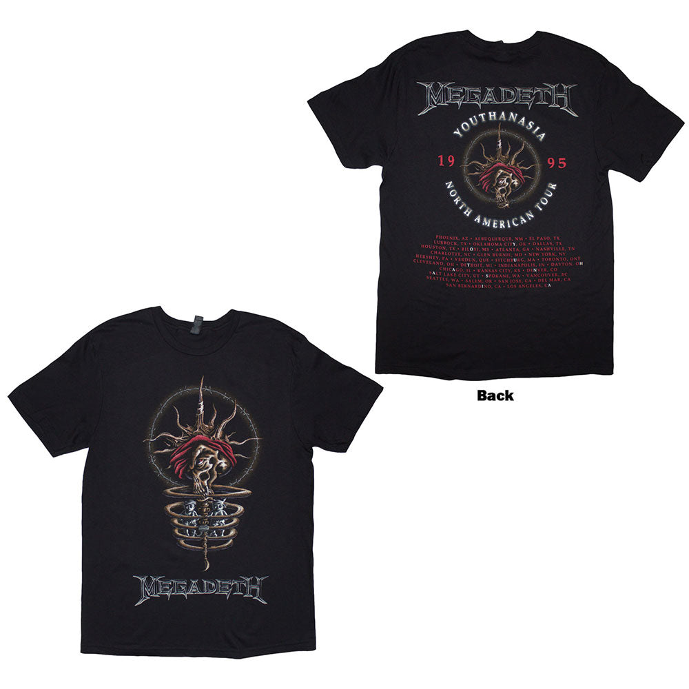 Megadeth T-Shirt: Youthanasia 1995 North American Tour