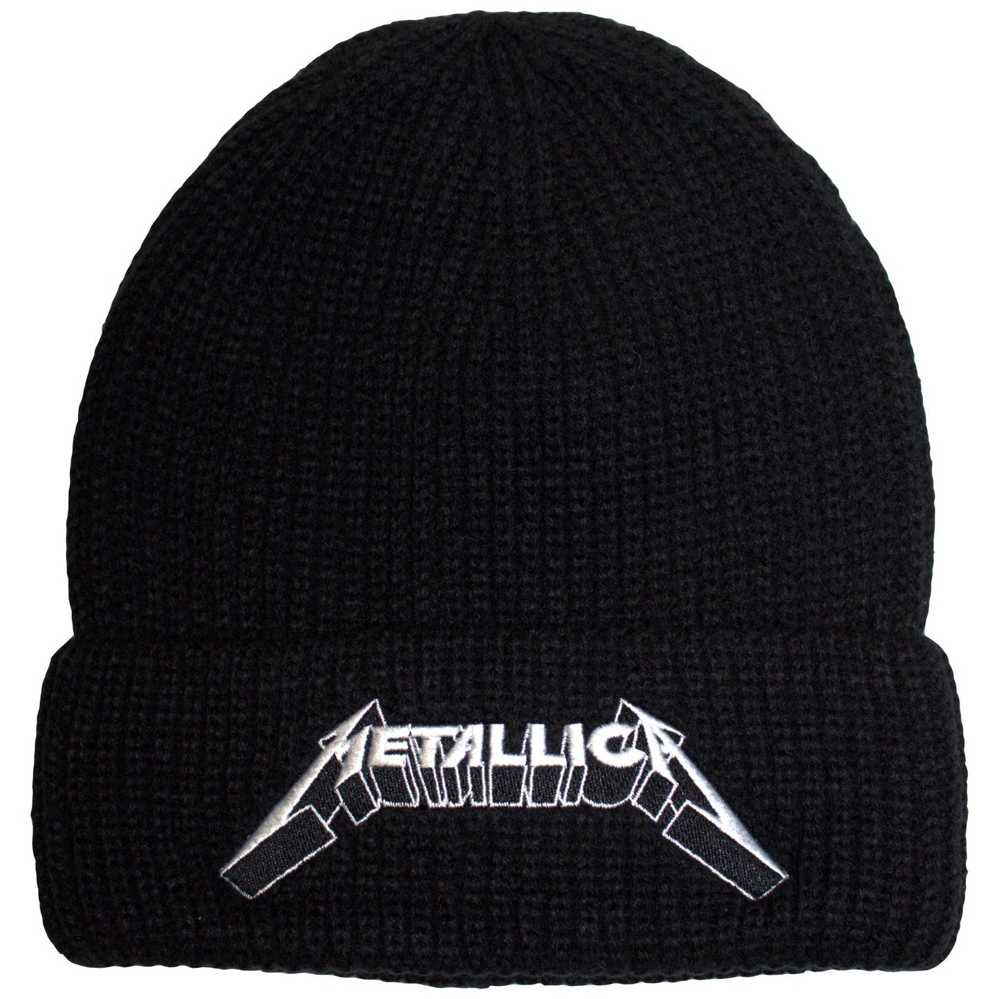 Metallica Beanie Hat: 3D Logo
