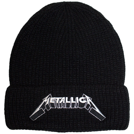 Metallica Beanie Hat: 3D Logo