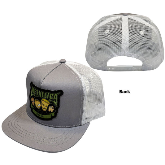 Metallica Mesh Snapback Cap: Squindo Since '81