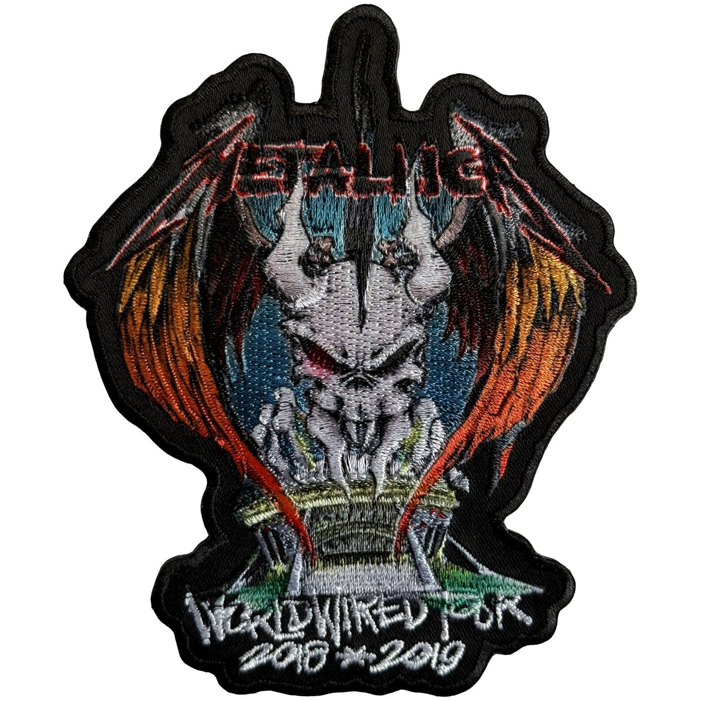 Metallica Woven Patch: Arena Rock