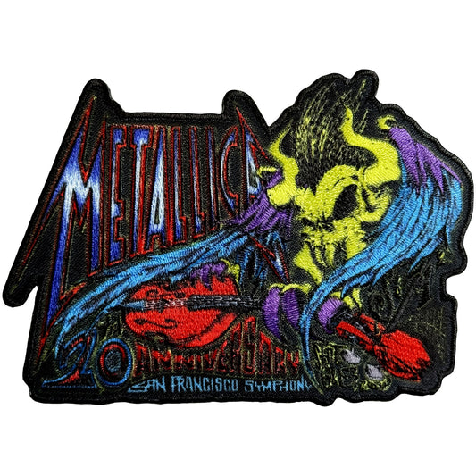 Metallica Woven Patch: Fillmore S & M Poster