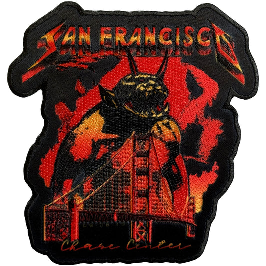 Metallica Woven Patch: Jump In The Bay Bootleg