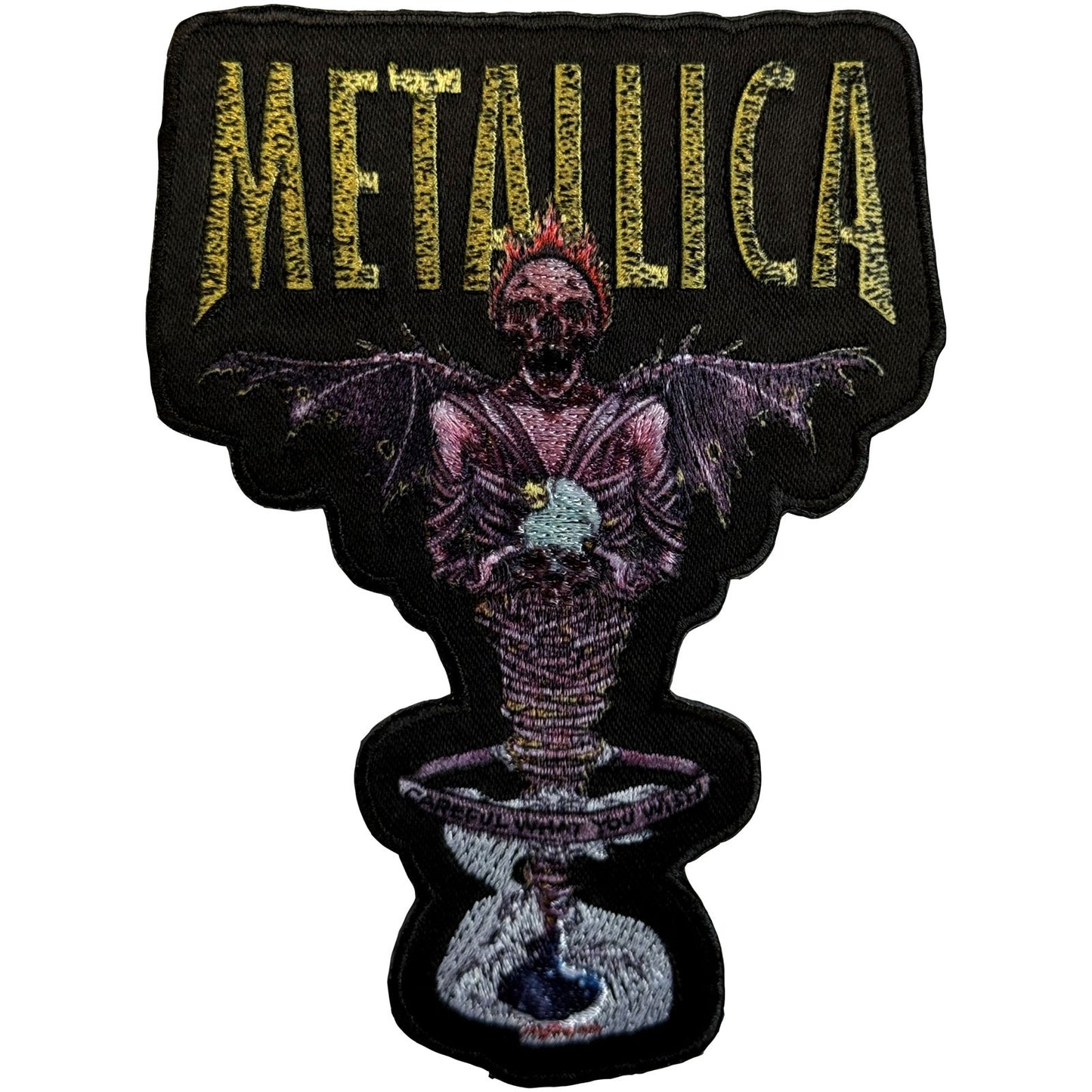 Metallica Woven Patch: King Nothing Vintage