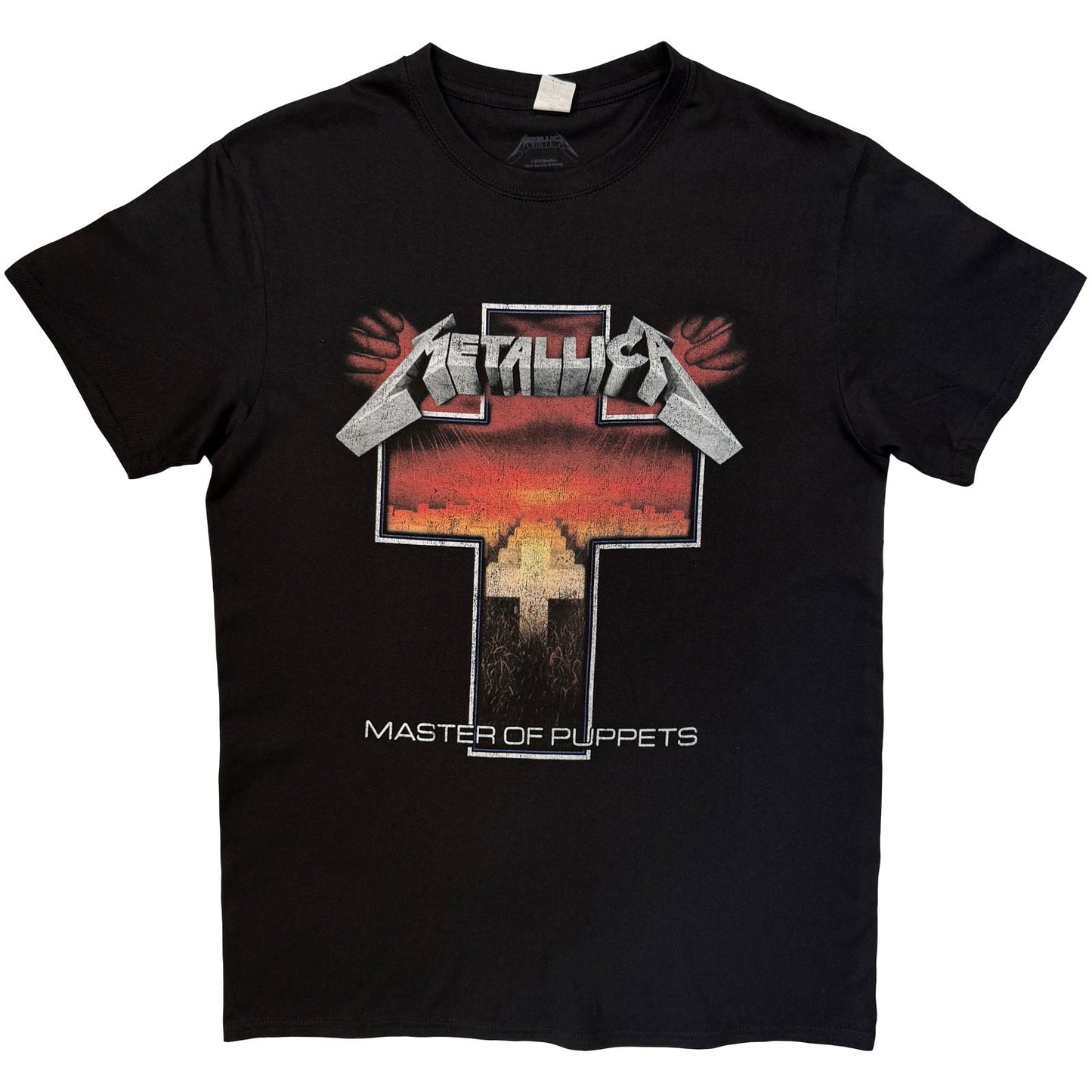 Metallica T-Shirt: Master of Puppets Cross