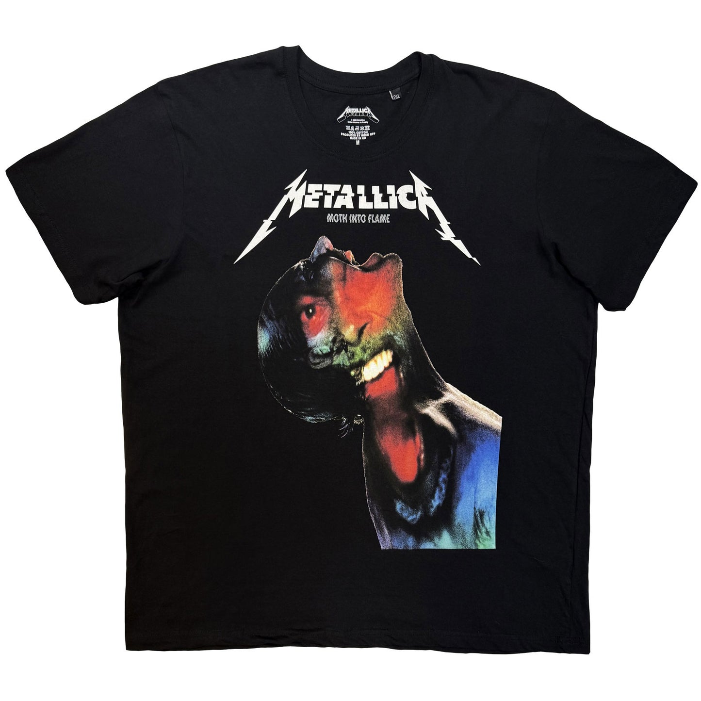 Metallica T-Shirt: Moth Into Flame