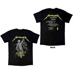 Metallica T-Shirt: And Justice For All Tracks