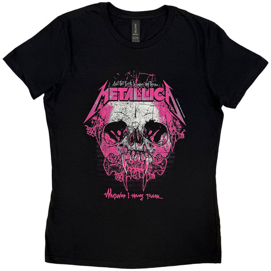 Metallica Ladies T-Shirt: Wherever I May Roam