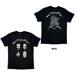 Metallica T-Shirt: 4 Faces