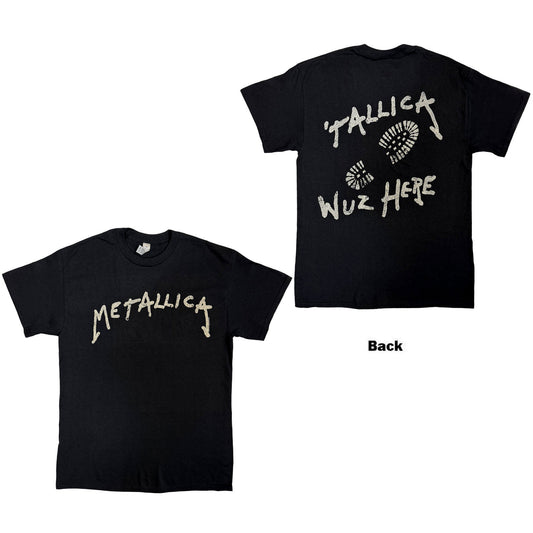 Metallica T-Shirt: Wuz Here