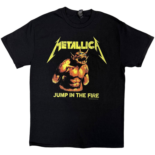 Metallica T-Shirt: Jump In The Fire Vintage