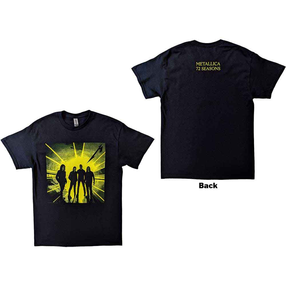 Metallica T-Shirt: 72 Seasons Burnt Strobe