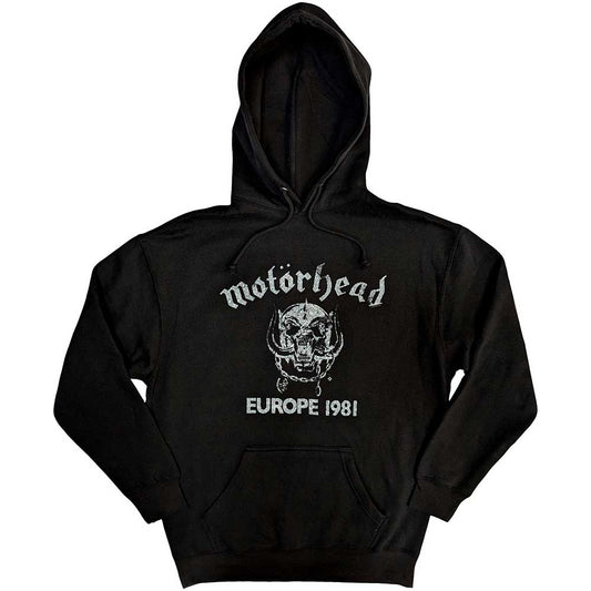 Motorhead Pullover Hoodie: Europe '81