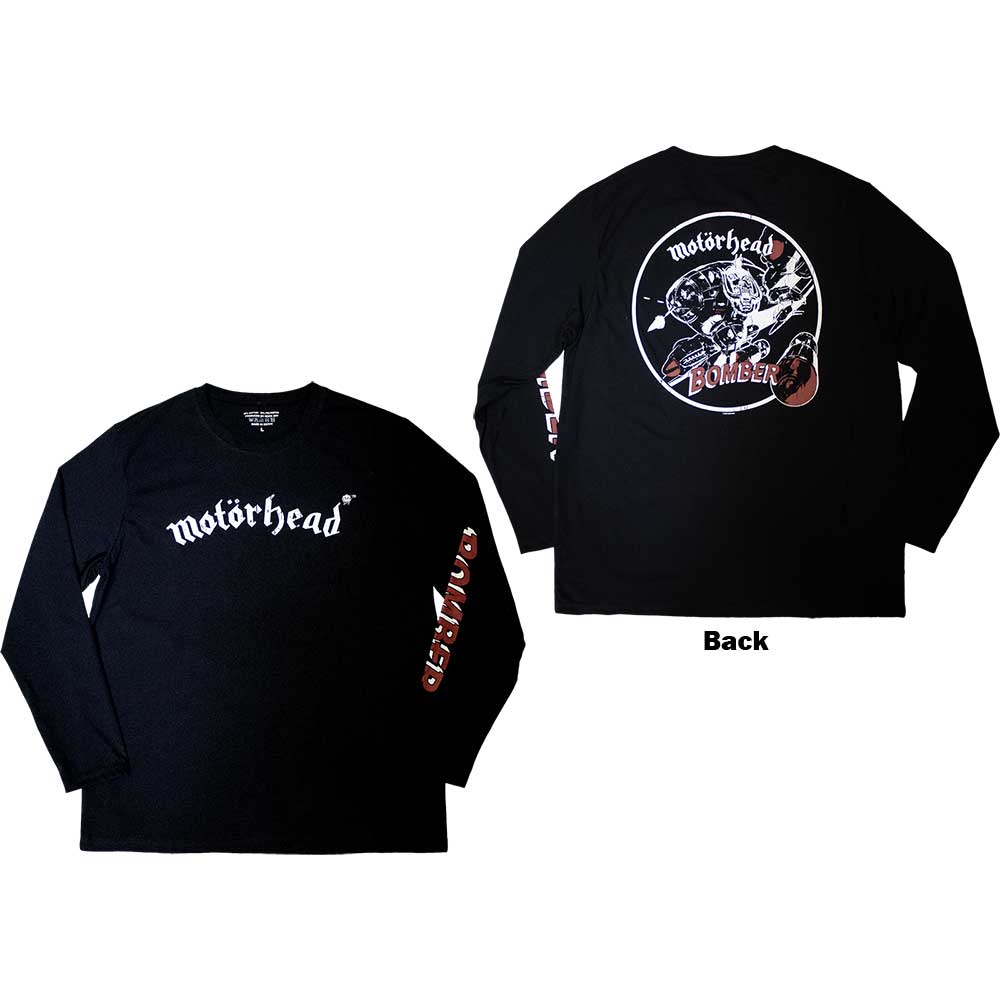 Motorhead Long Sleeve T-Shirt: Bomber