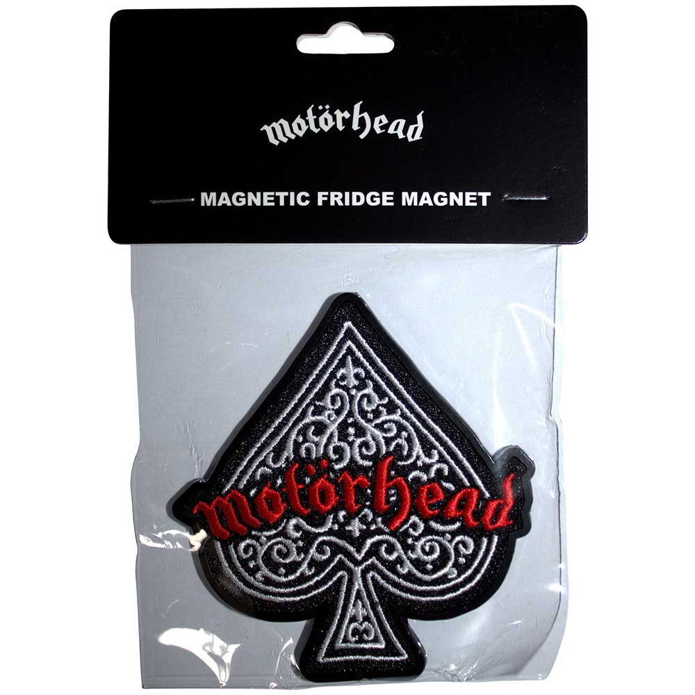 Motorhead Premium Fridge Magnet: Ace Of Spades Patch