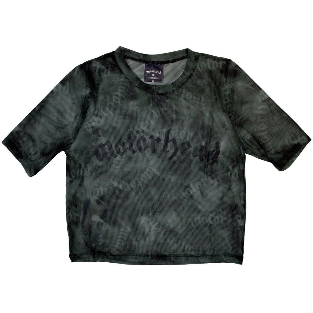 Motorhead Ladies Crop Top: Logo