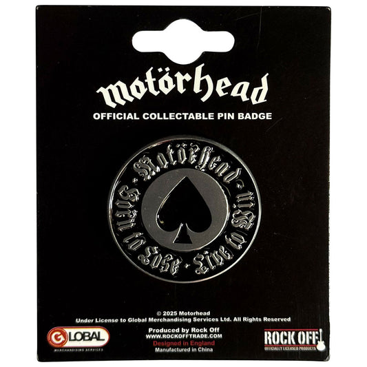 Motorhead Badge: Born To Lose
