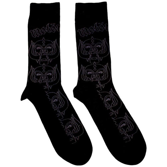 Motorhead Socks: Warpig Outlines