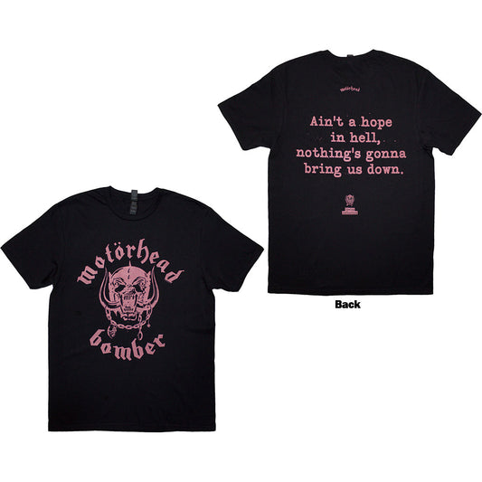 Motorhead T-Shirt: Bomber Lyric