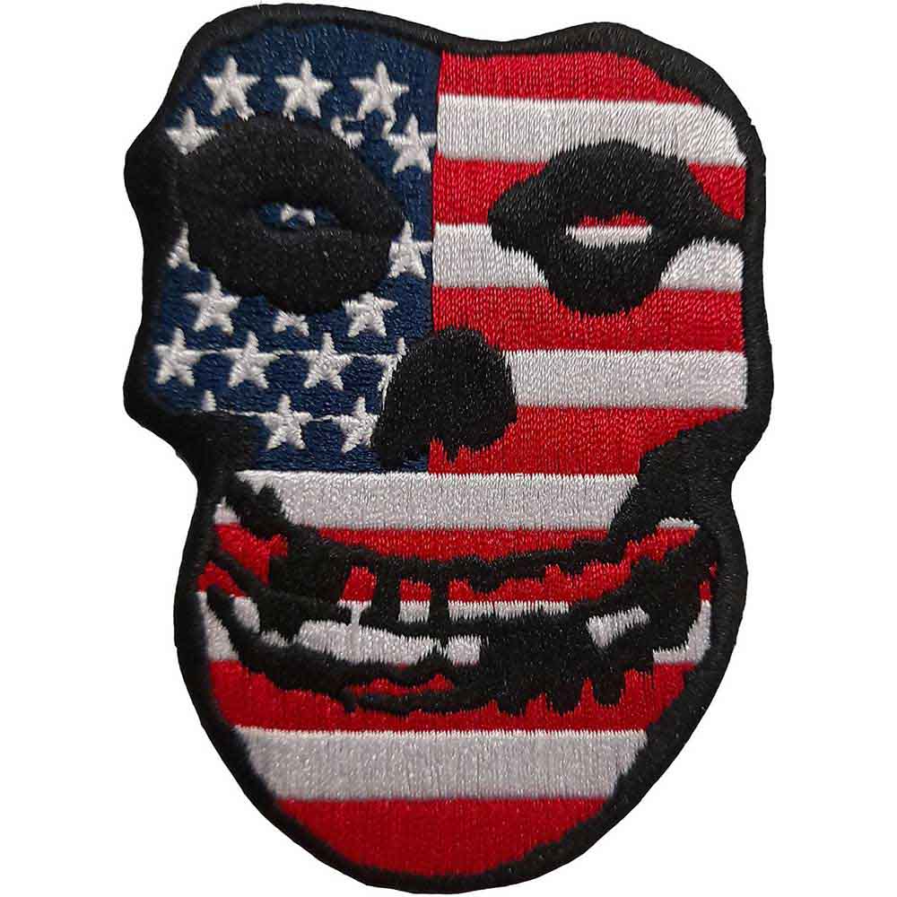 Misfits Patch: USA Skull