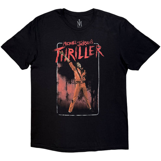 Michael Jackson T-Shirt: Thriller White Red Suit