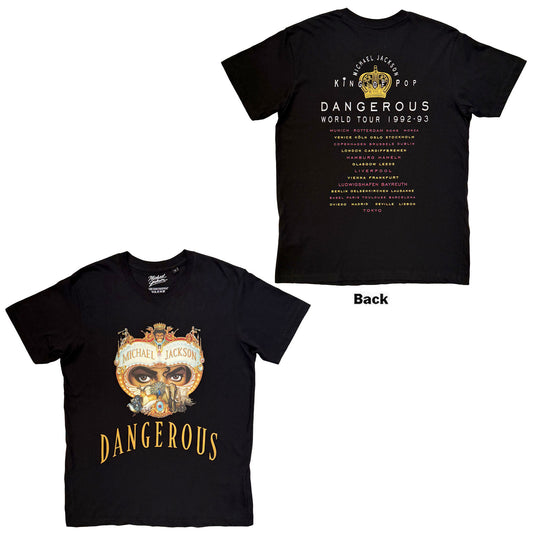 Michael Jackson T-Shirt: Dangerous World Tour