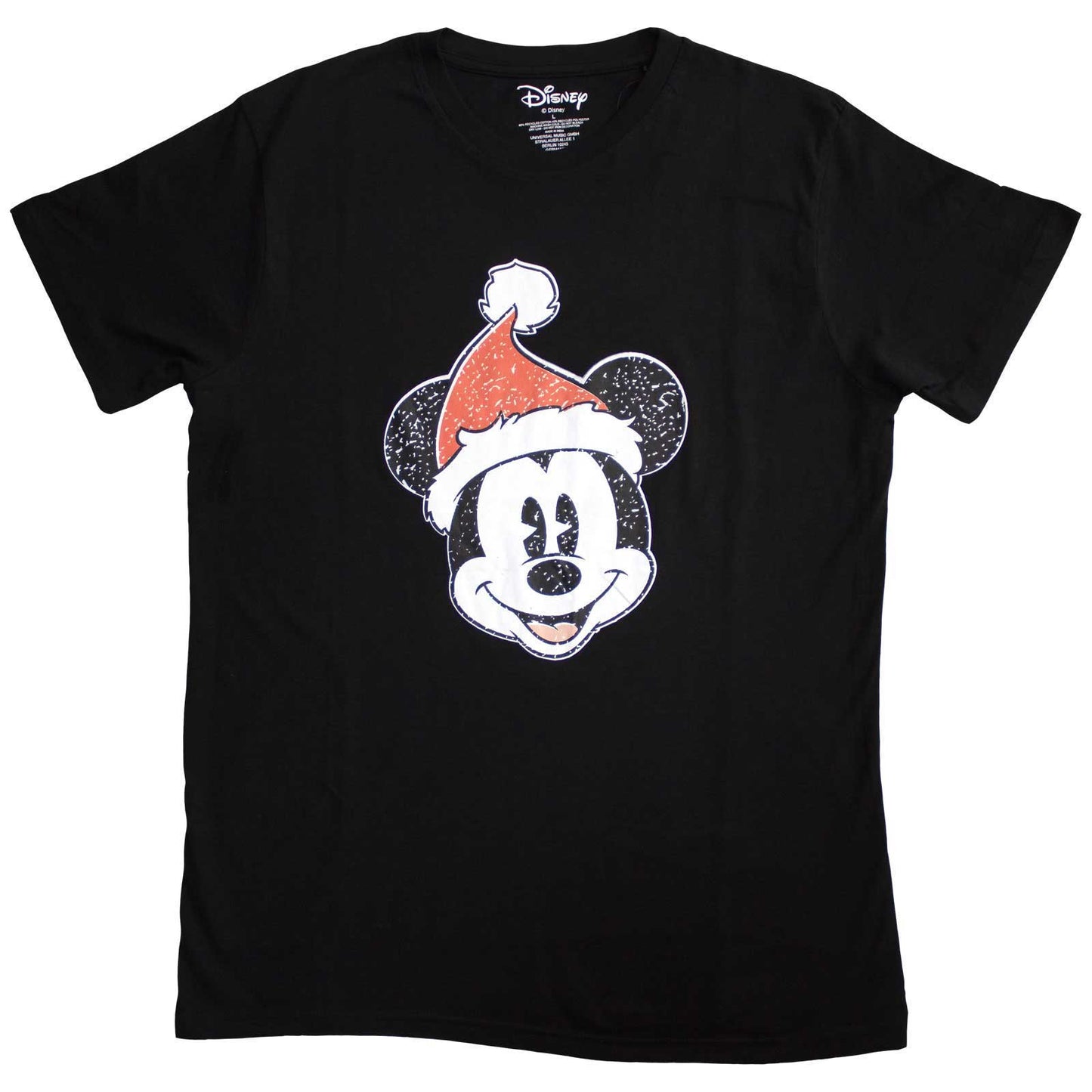 Disney T-Shirt: Mickey Mouse Santa Hat