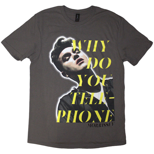 Morrissey T-Shirt: Why Do You Telephone?