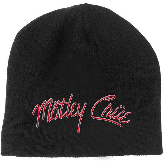 Motley Crue Beanie Hat: Logo 1