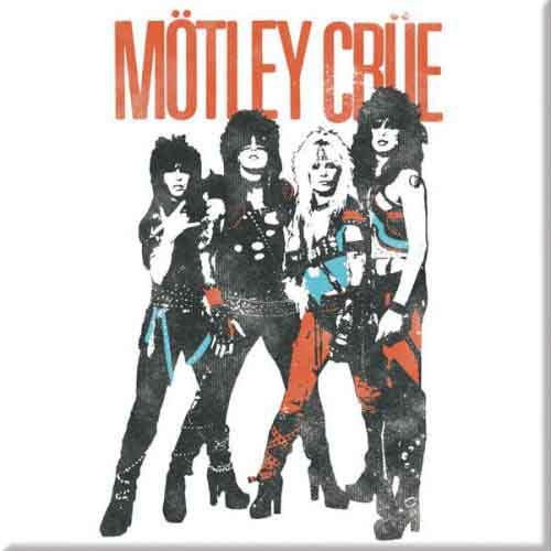 Motley Crue Magnet: Vintage World Tour