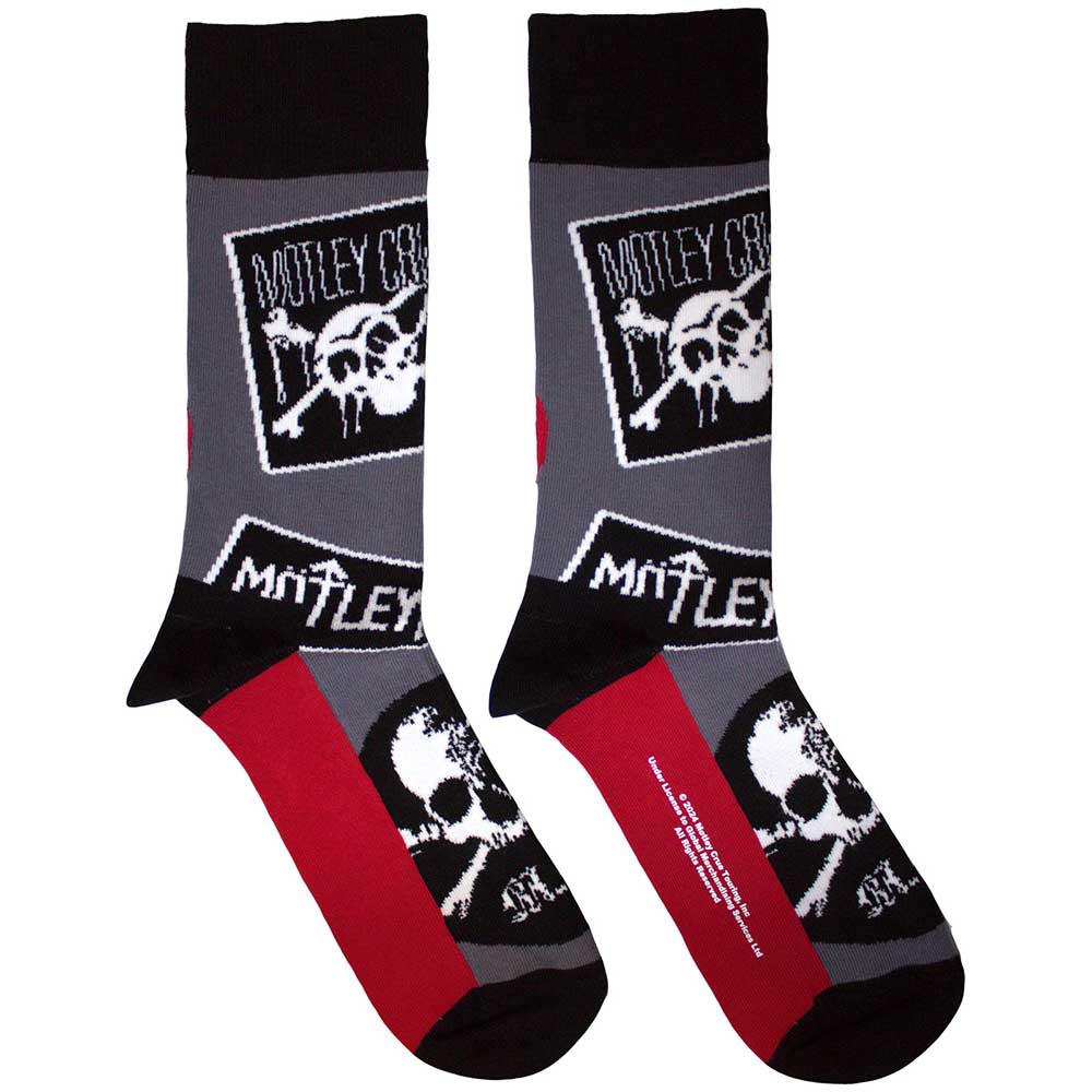 Motley Crue Socks: Logos