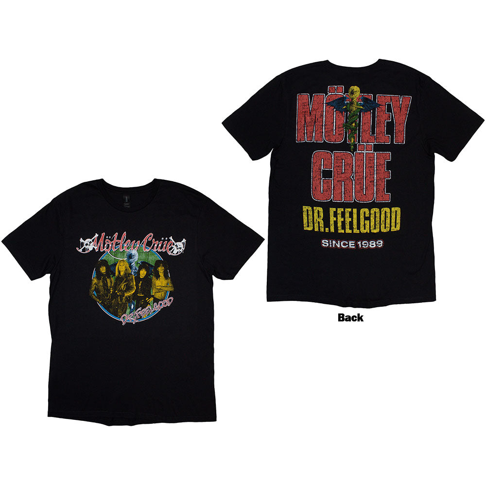 Motley Crue T-Shirt: Dr Feelgood Circle Photo 1