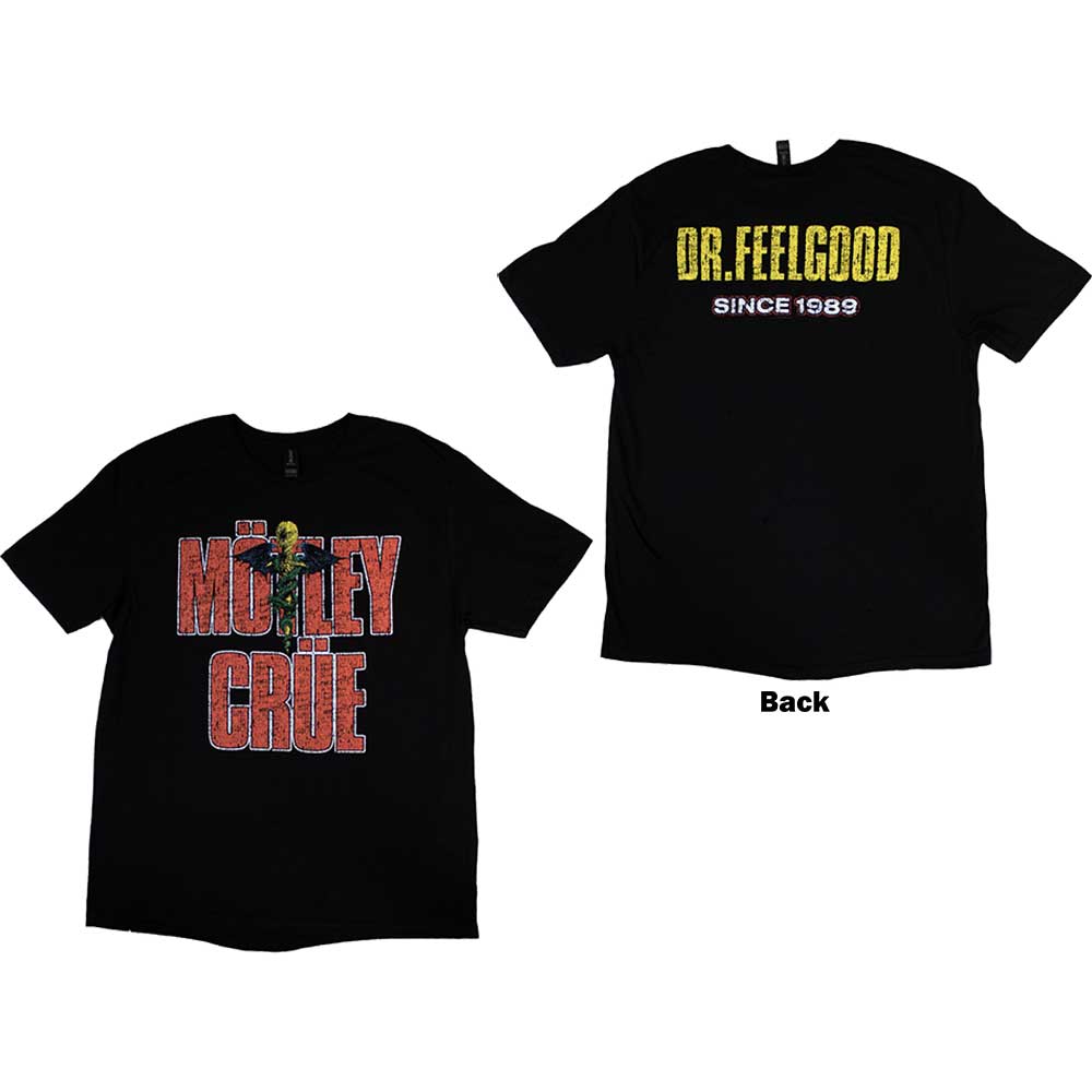 Motley Crue T-Shirt: Dr Feelgood Since 1989