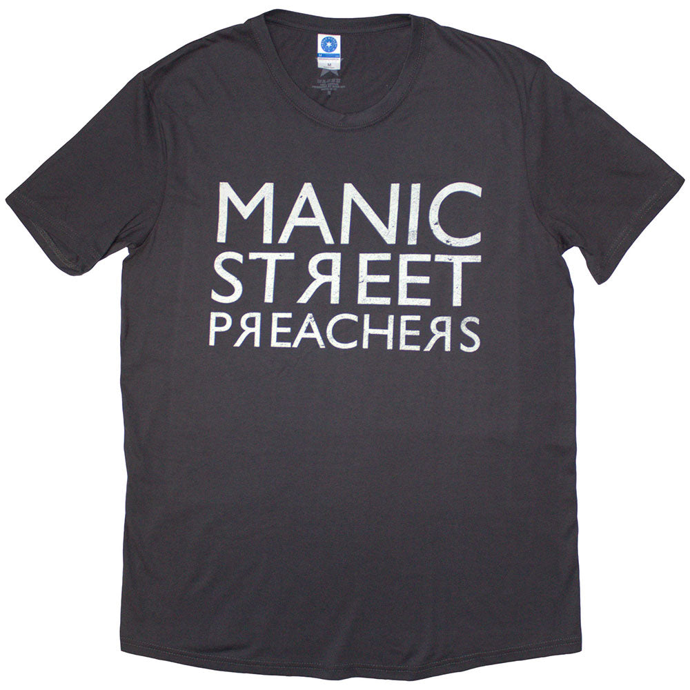 Manic Street Preachers T-Shirt: Reversed Logo