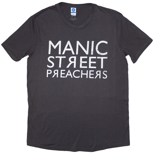 Manic Street Preachers T-Shirt: Reversed Logo