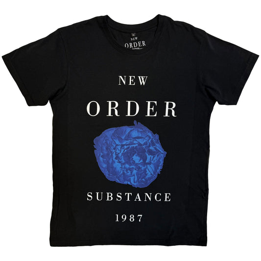 New Order Carbon T-Shirt: Substance 1987