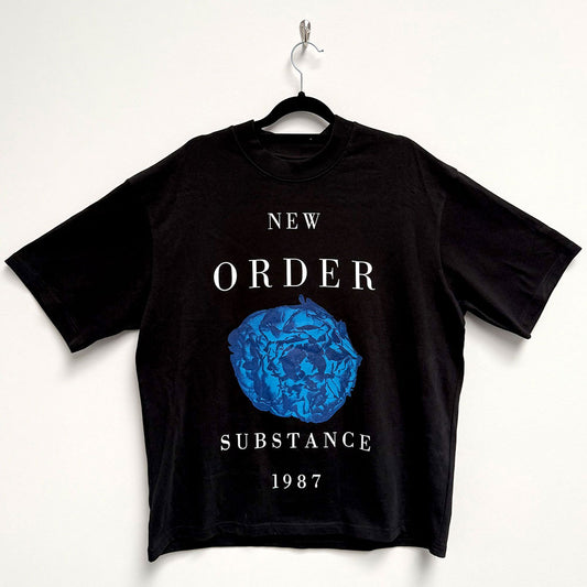 New Order Oversized Boxy T-Shirt: Substance 1987