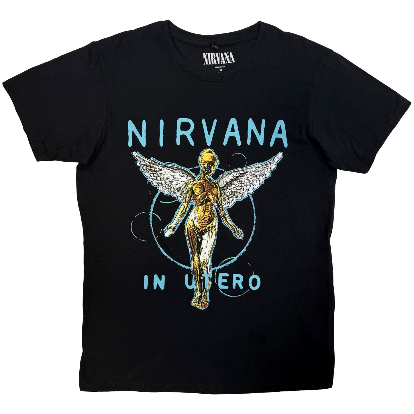 Nirvana Carbon T-Shirt: In Utero Neon Blue