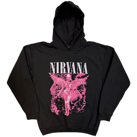 Nirvana Pullover Hoodie: Angel Red
