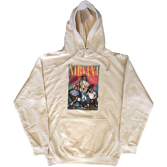 Nirvana Pullover Hoodie: Trapper Hat Mono Logo