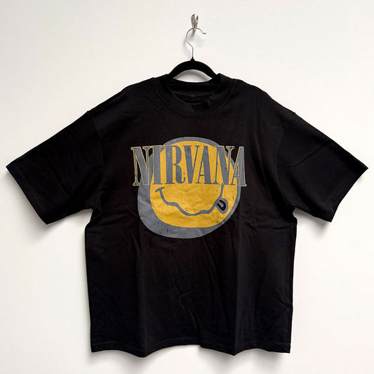 Nirvana Oversized Boxy T-Shirt: Evergreen