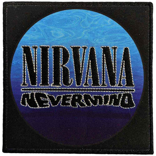 Nirvana Patch: Nevermind Wavy Logo