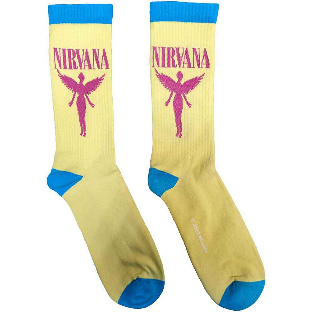 Nirvana Terry Socks: Angelic