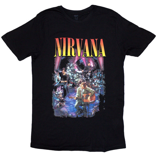Nirvana Ladies T-Shirt: Unplugged Photo