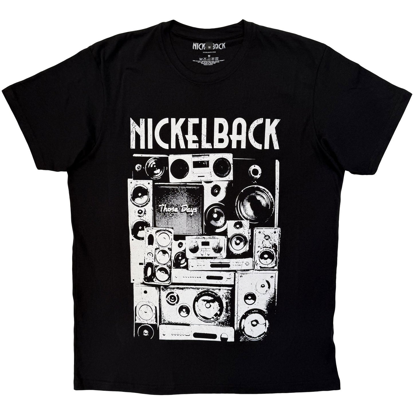 Nickelback Premium Carbon T-Shirt: Wall Speakers