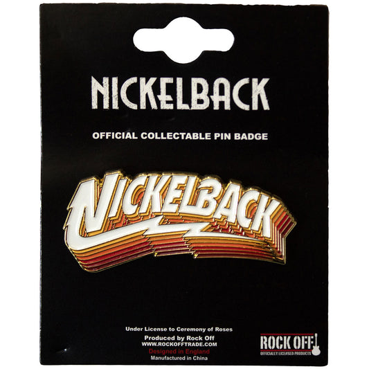 Nickelback Badge: Gradient Shadows Logo